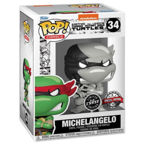 Funko Pop! Comics 34 -  Michelangelo - Teenage Mutant Ninja Turtles (Special Edition) (Chase)