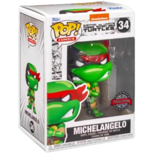 Funko Pop! Comics 34 -  Michelangelo - Teenage Mutant Ninja Turtles (Special Edition)