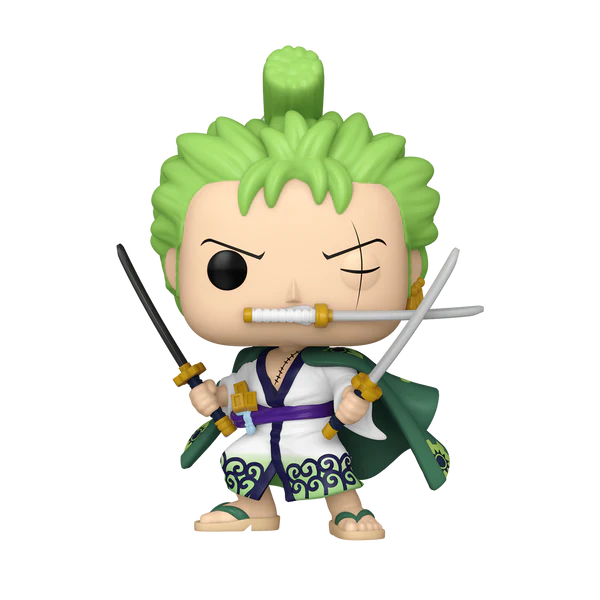 Funko Pop! Animation 923 - Roronoa Zoro - One Piece (Glows in the Dark) (Special Edition) - immagine 2