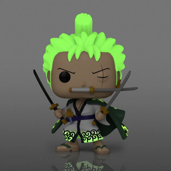 Funko Pop! Animation 923 - Roronoa Zoro - One Piece (Glows in the Dark) (Special Edition) - immagine 3