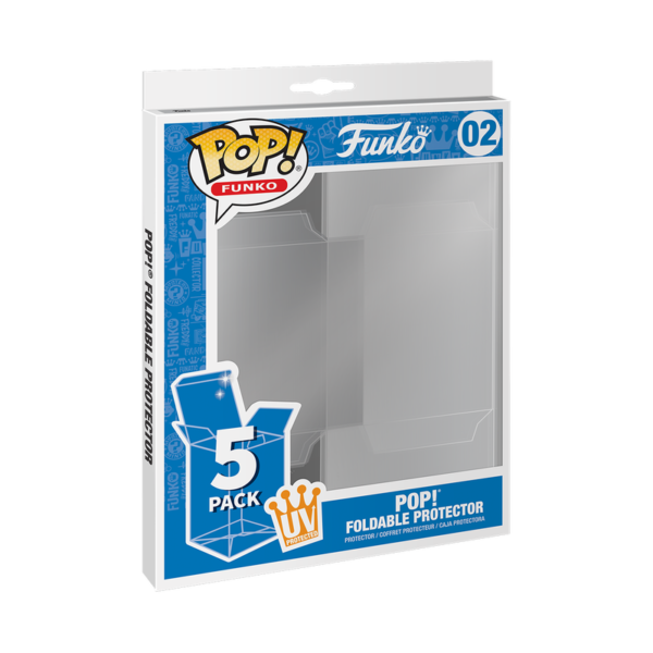 Foldable Pop! Protector 5 Pack - Soft Protector 9cm (5 Pezzi) - Funko