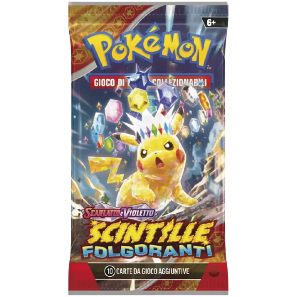 Pokémon - Scarlatto e Violetto: Scintille Folgoranti - Display da 36 Buste (ITA) - immagine 2