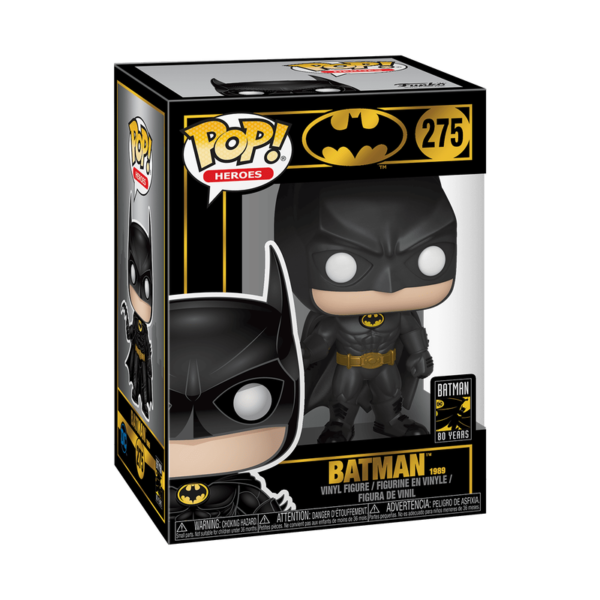 Funko Pop! Heroes 275 - Batman (1989) - Batman 80th (DC Comics)