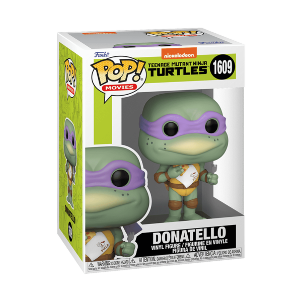 Funko Pop! Movies 1609 -  Donatello (with pizza) - Teenage Mutant Ninja Turtles