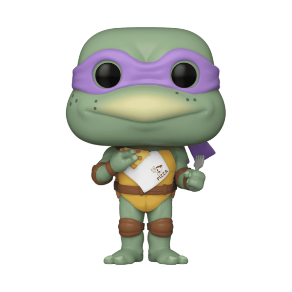 Funko Pop! Movies 1609 -  Donatello (with pizza) - Teenage Mutant Ninja Turtles - immagine 2