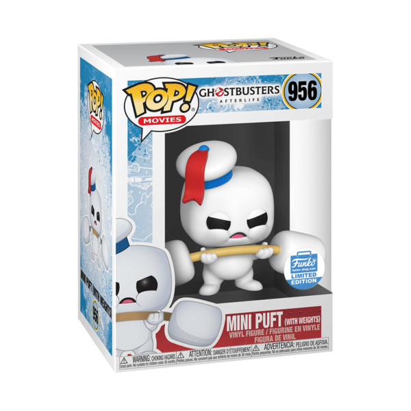 Funko Pop! Movies 956 - Mini Puft (with Weights) - Ghostbusters Afterlife