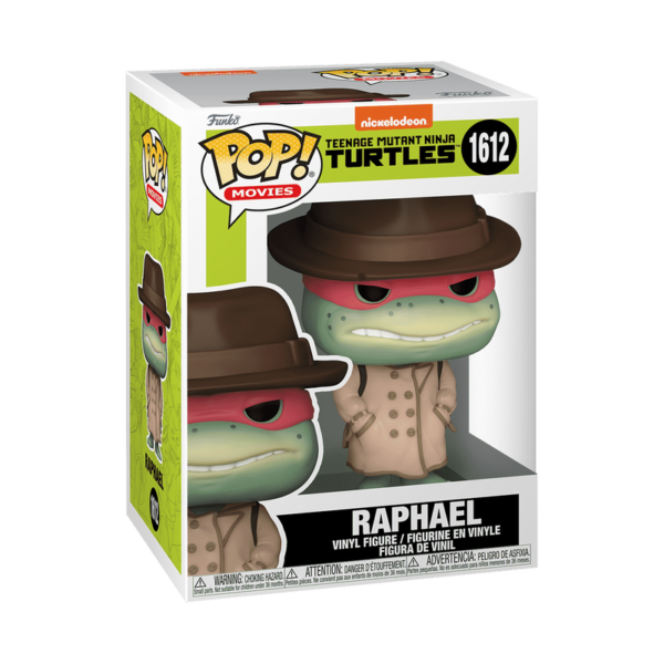 Funko Pop! Movies 1612 -  Raphael (with Coat & Hat) - Teenage Mutant Ninja Turtles