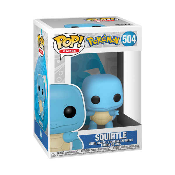 Funko Pop! Games 504 - Squirtle - Pokémon