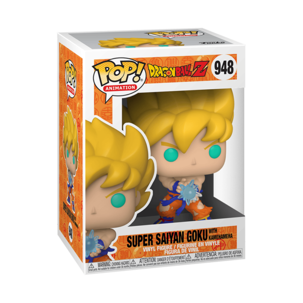 Funko Pop! Animation 948 - Super Saiyan Goku with Kamehameha - Dragon Ball Z