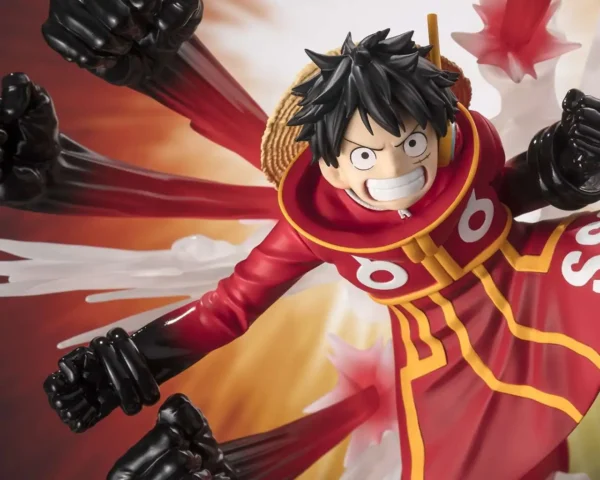 Statua - Monkey D. Luffy Gum-Gum Hawk Gatling - One Piece
