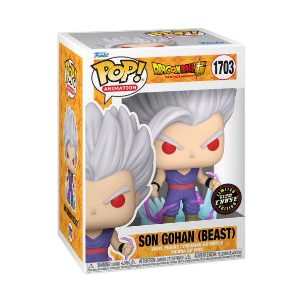 Funko Pop! Animation 1703 - Son Gohan - Dragon Ball Super: Super Hero (Glow Chase Edition)