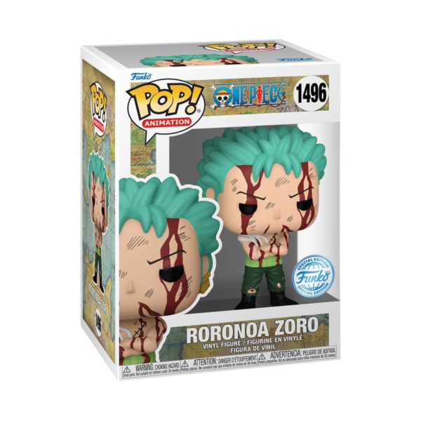 Funko Pop! Animation 1496 - Roronoa Zoro (Nothing Happened) - One Piece (Special Edition)