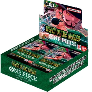 One Piece Card Game – OP-12 Legacy of the Master – Display da 24 Buste (ENG)