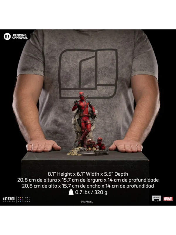 Statua - Deadpool 1/10 - Deadpool & Wolverine - immagine 4