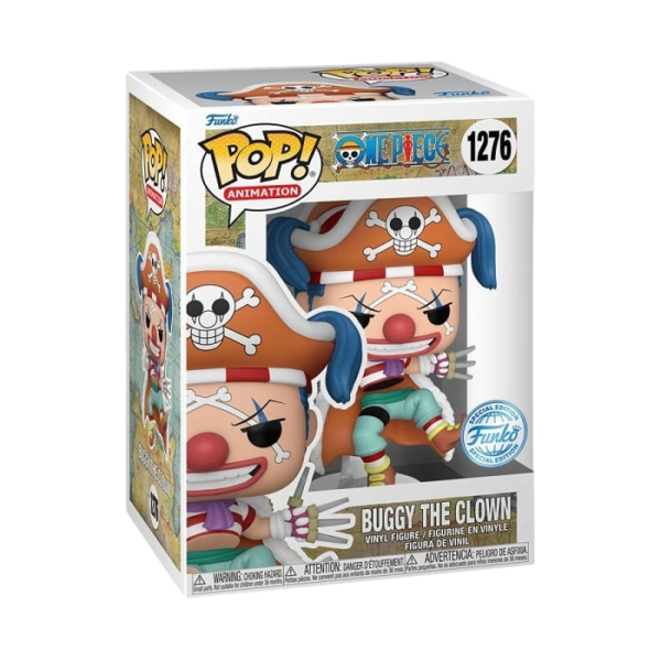 Funko Pop! Animation 1276 - Buggy The Clown - One Piece (Special Edition)