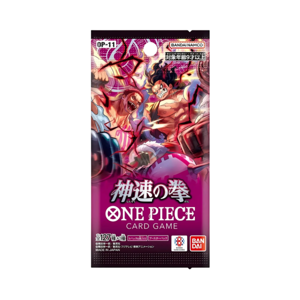 One Piece Card Game - A Fist of Divine Speed OP-11 - Display da 24 Buste (JAP) - immagine 2