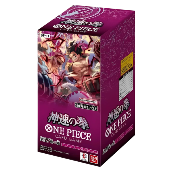 One Piece Card Game - A Fist of Divine Speed OP-11 - Display da 24 Buste (JAP)
