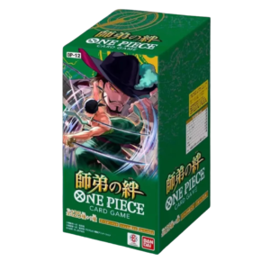 Box One Piece OP-12 – Bonds of Master and Disciple – Giapponese con Zoro e Mihawk