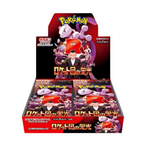 Box Pokémon The Glory of Team Rocket SV10 giapponese con 30 bustine sigillate