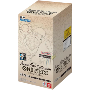 Box One Piece Card Game EB-02 Anime 25th Collection – Display da 24 buste giapponese