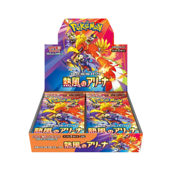 Box Pokémon SV9a Heat Wave Arena – Display giapponese da 20 buste